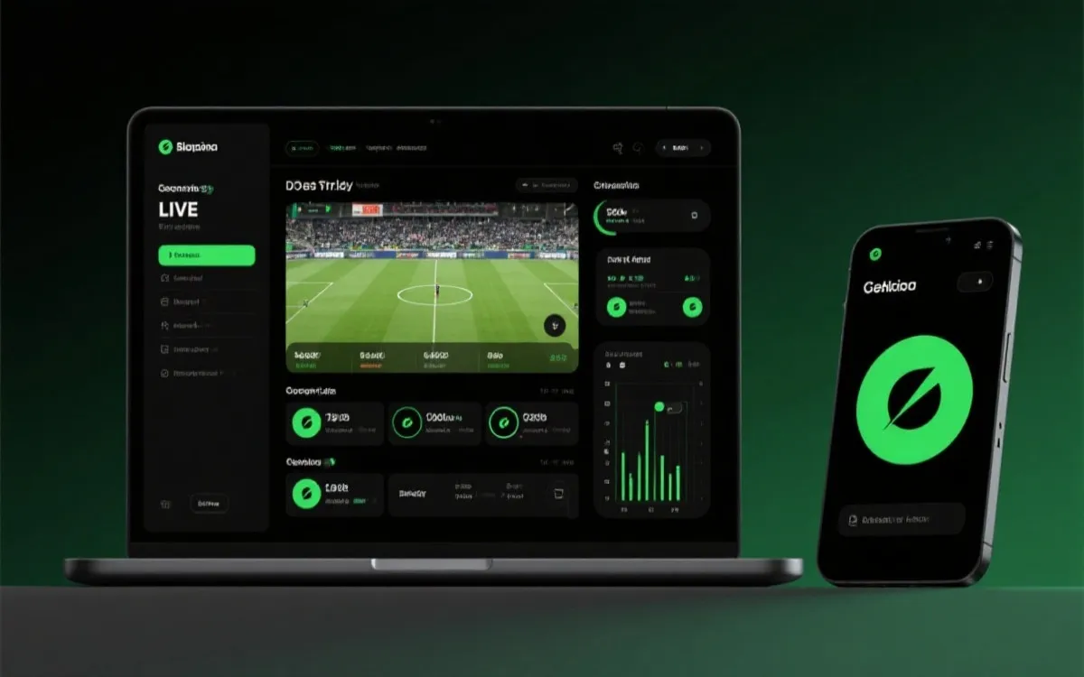 世界杯直播大厅多线路与清晰度选择示意图